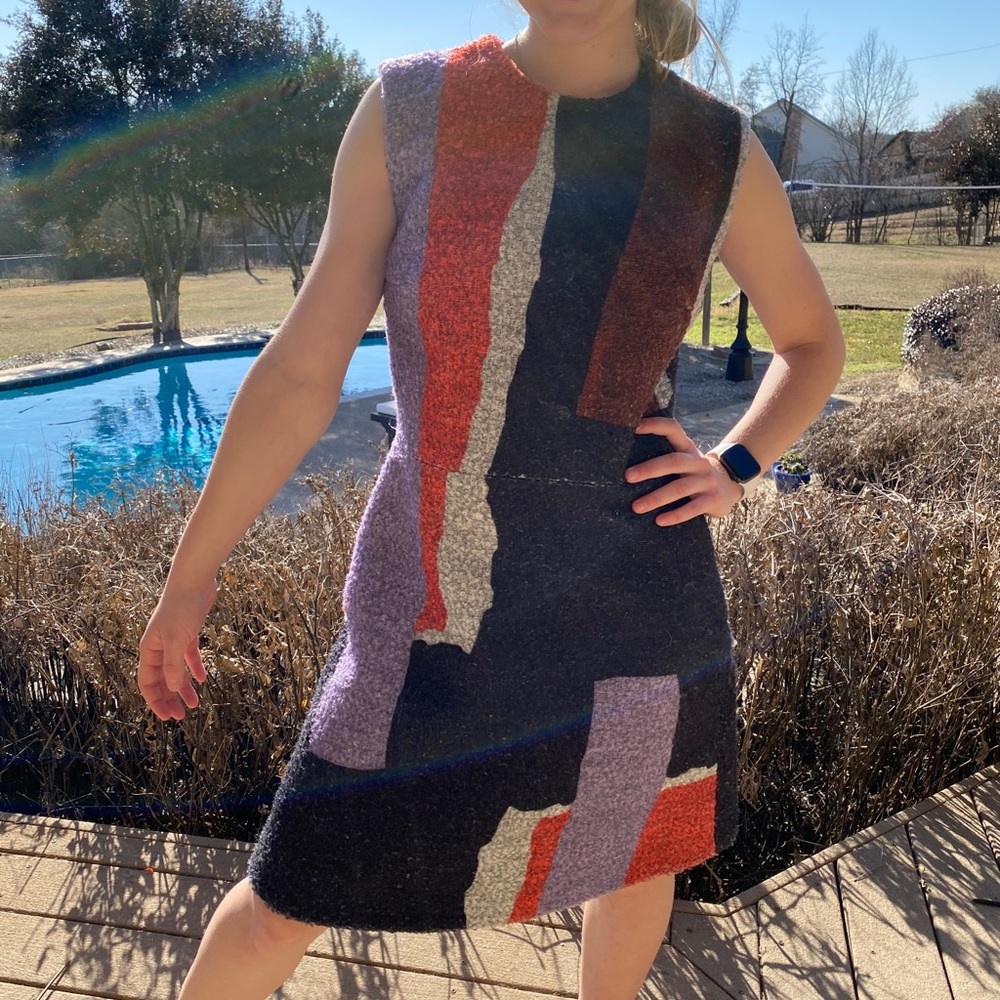 Roksanda Mod A-line Knee Length Dress